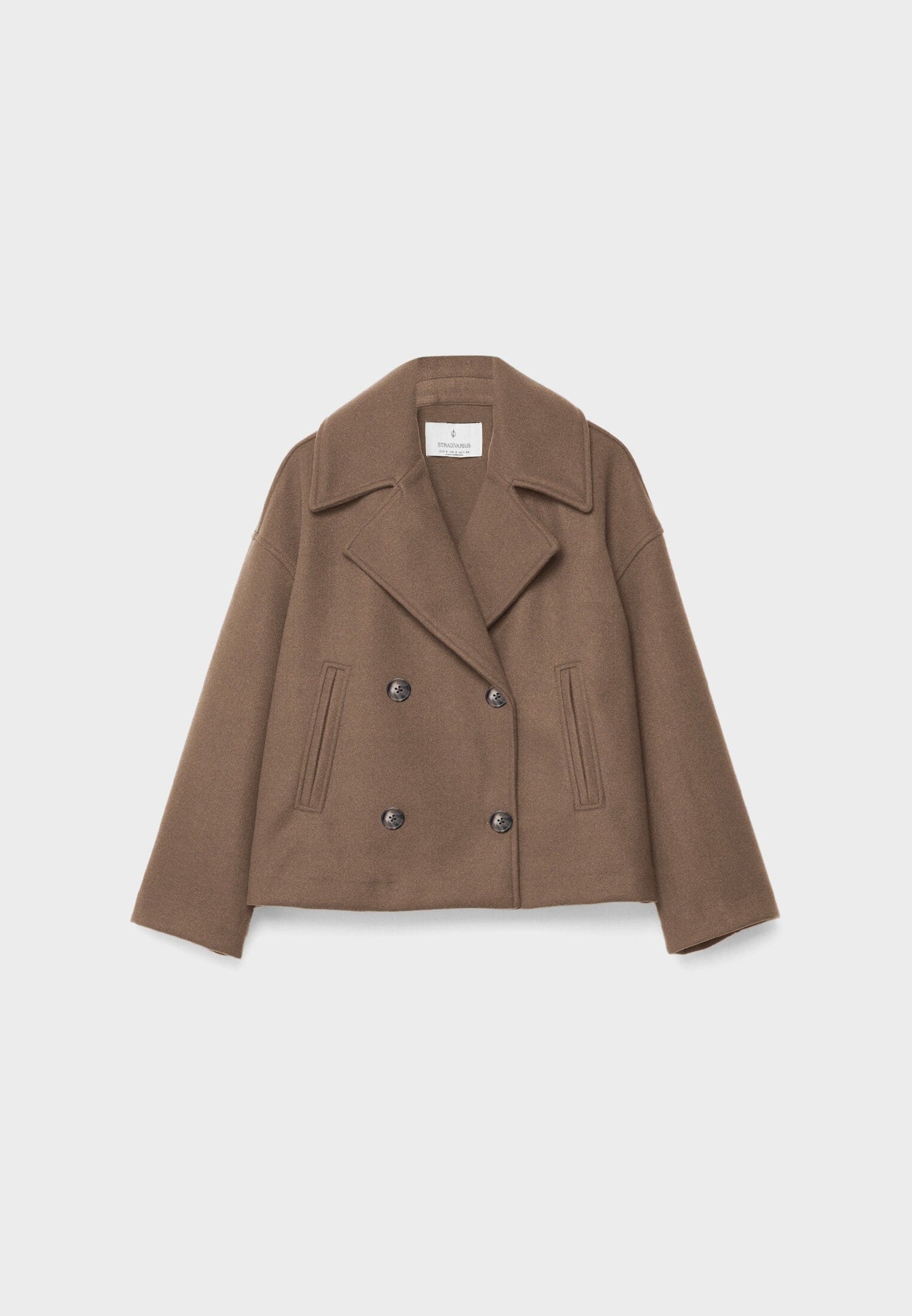 Gekürzter, gemütlicher Trenchcoat