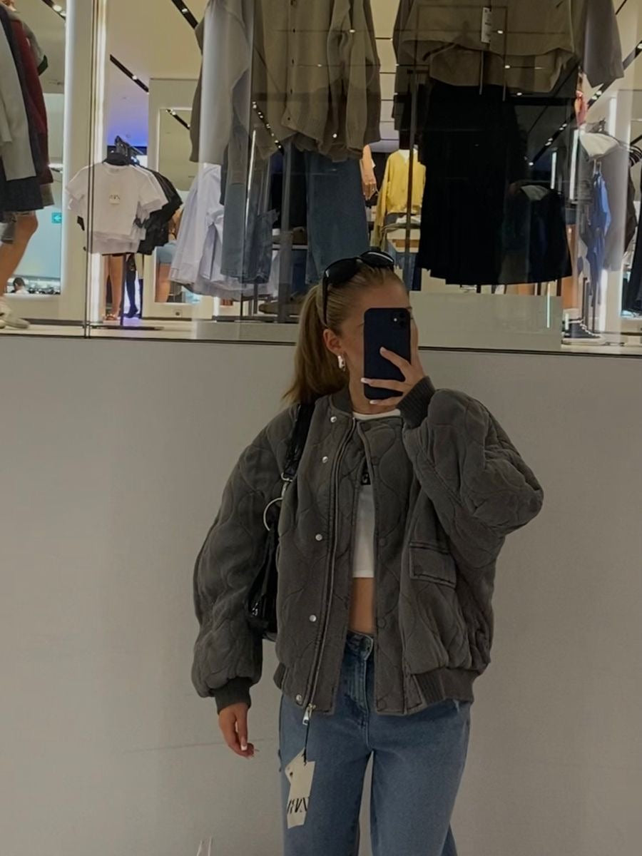 Amelie - Viral Herbst Bomberjacke