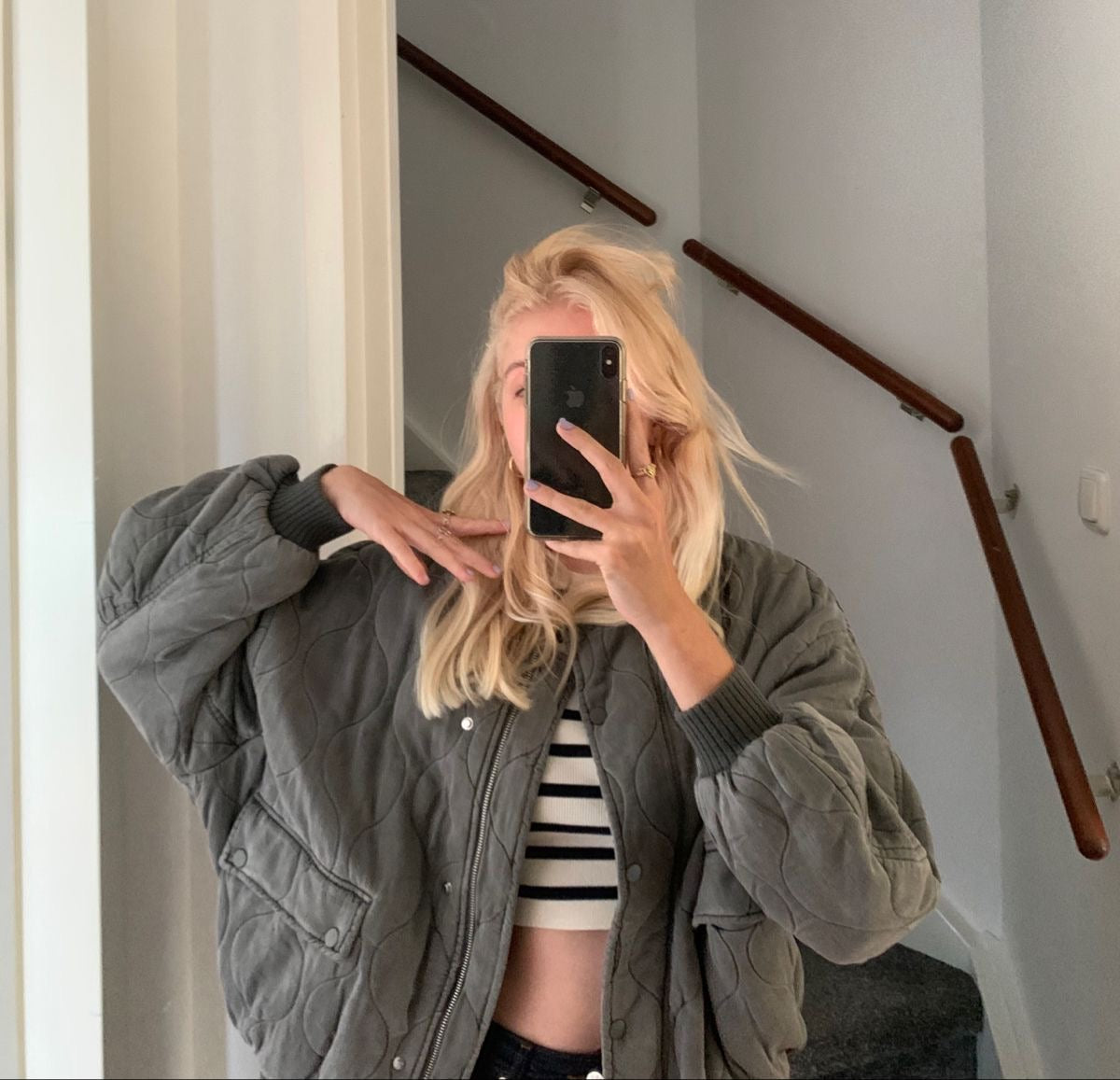 Amelie - Viral Herbst Bomberjacke
