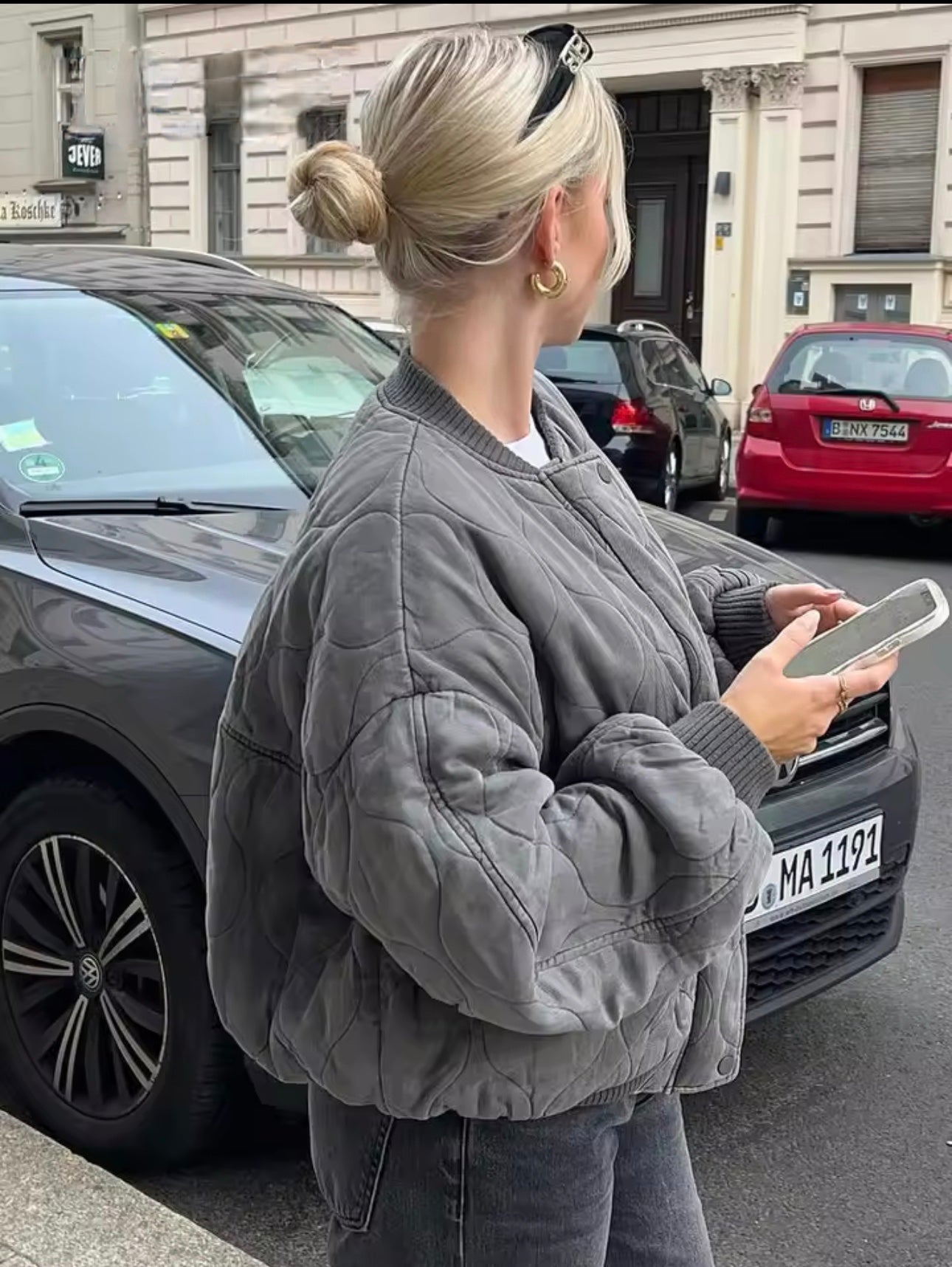 Amelie - Viral Herbst Bomberjacke