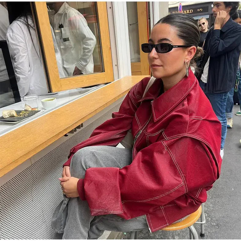 Faye | Lederjacke