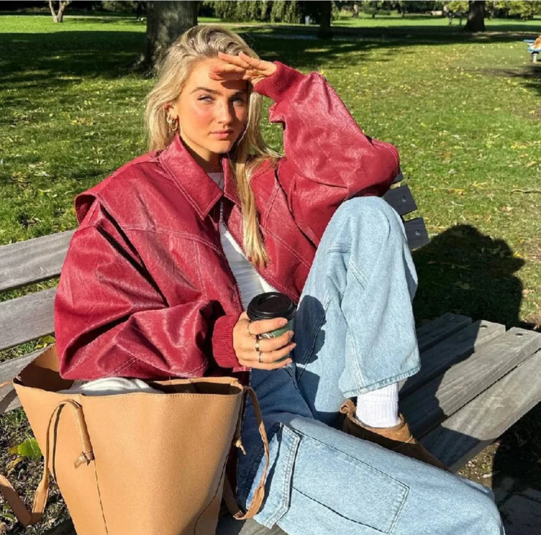 Faye | Lederjacke