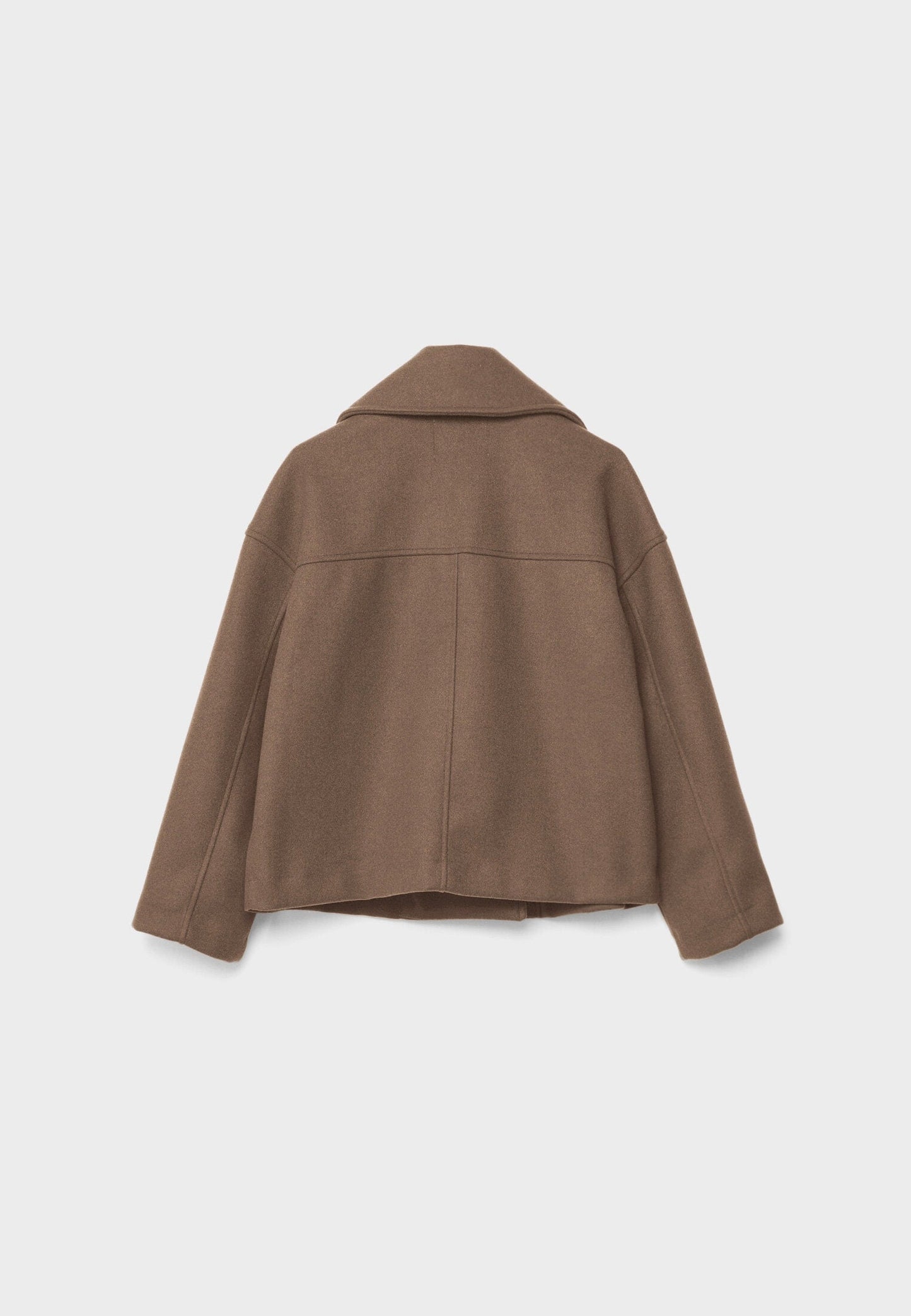 Gekürzter, gemütlicher Trenchcoat