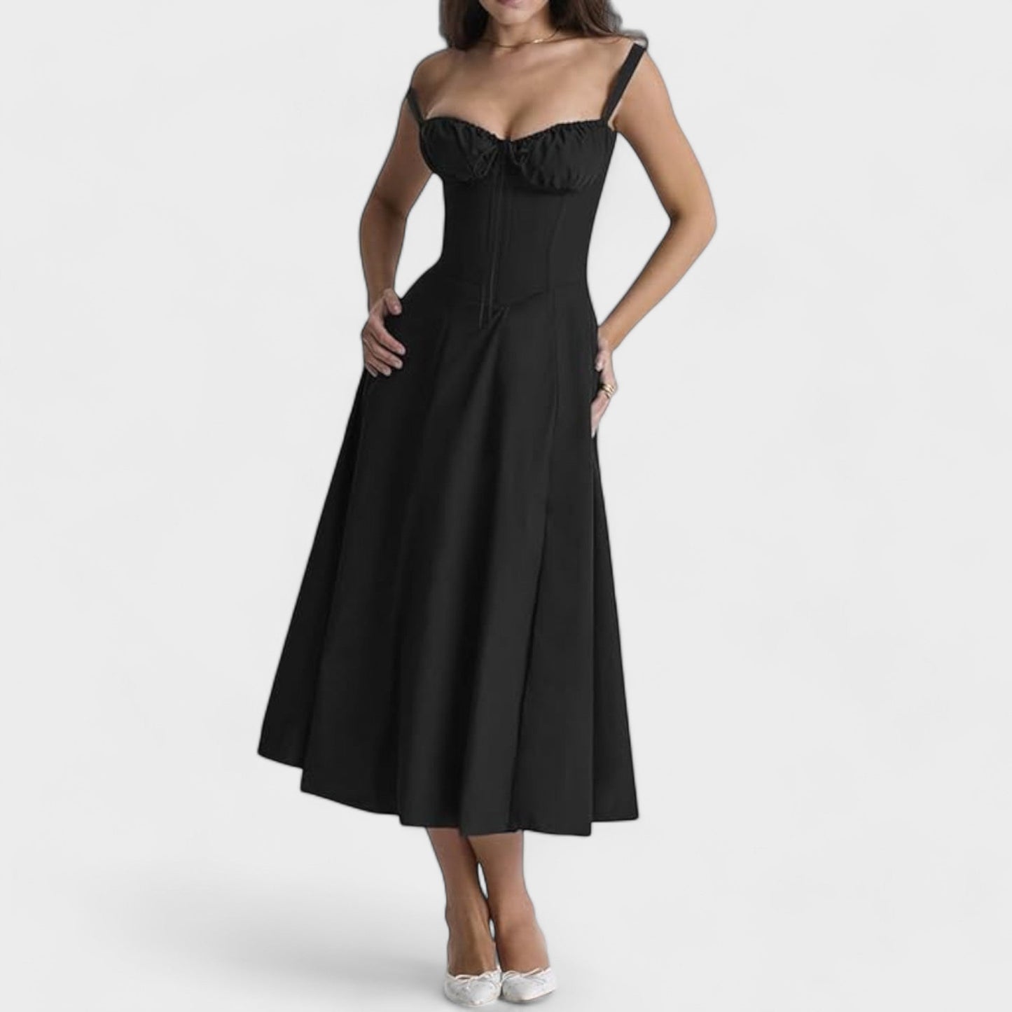 Eva | Geblümtes Kleid