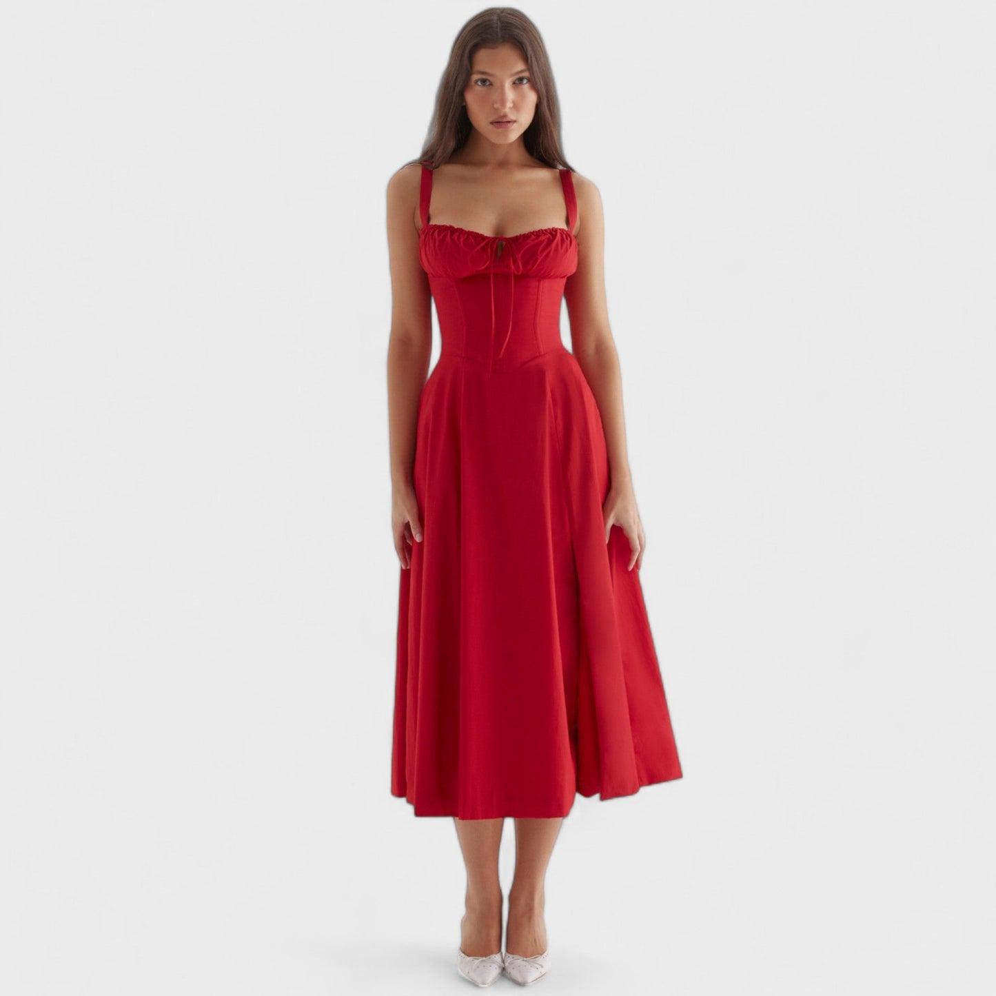 Eva | Geblümtes Kleid