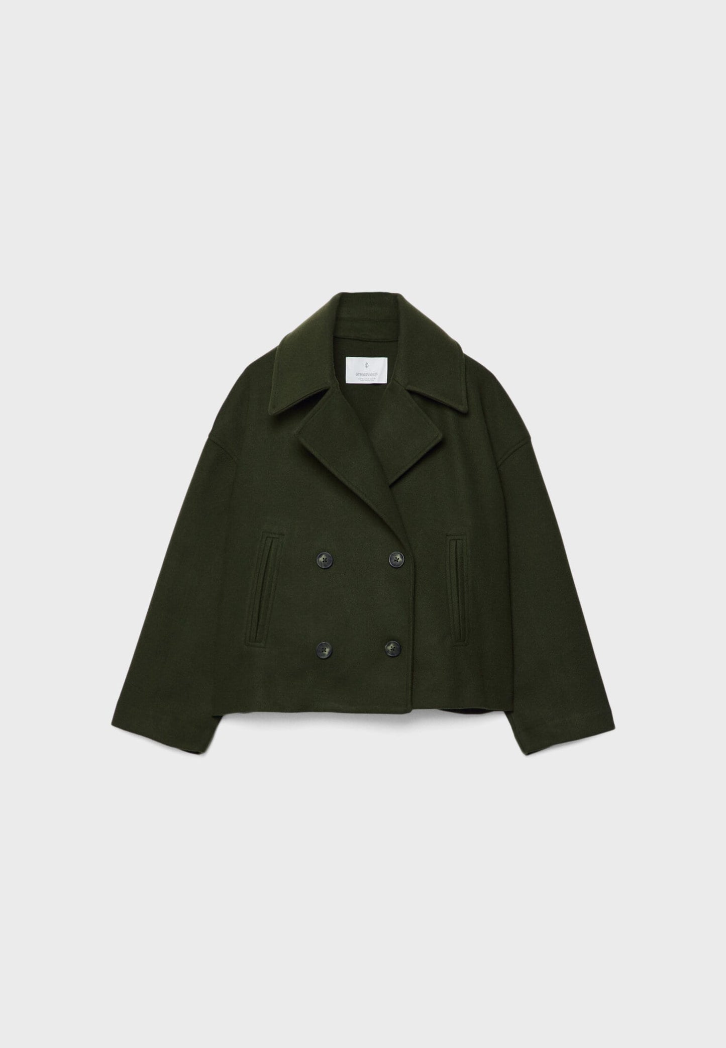 Gekürzter, gemütlicher Trenchcoat