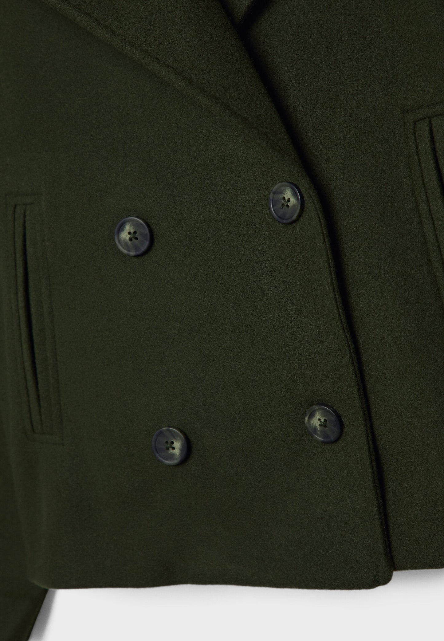 Gekürzter, gemütlicher Trenchcoat