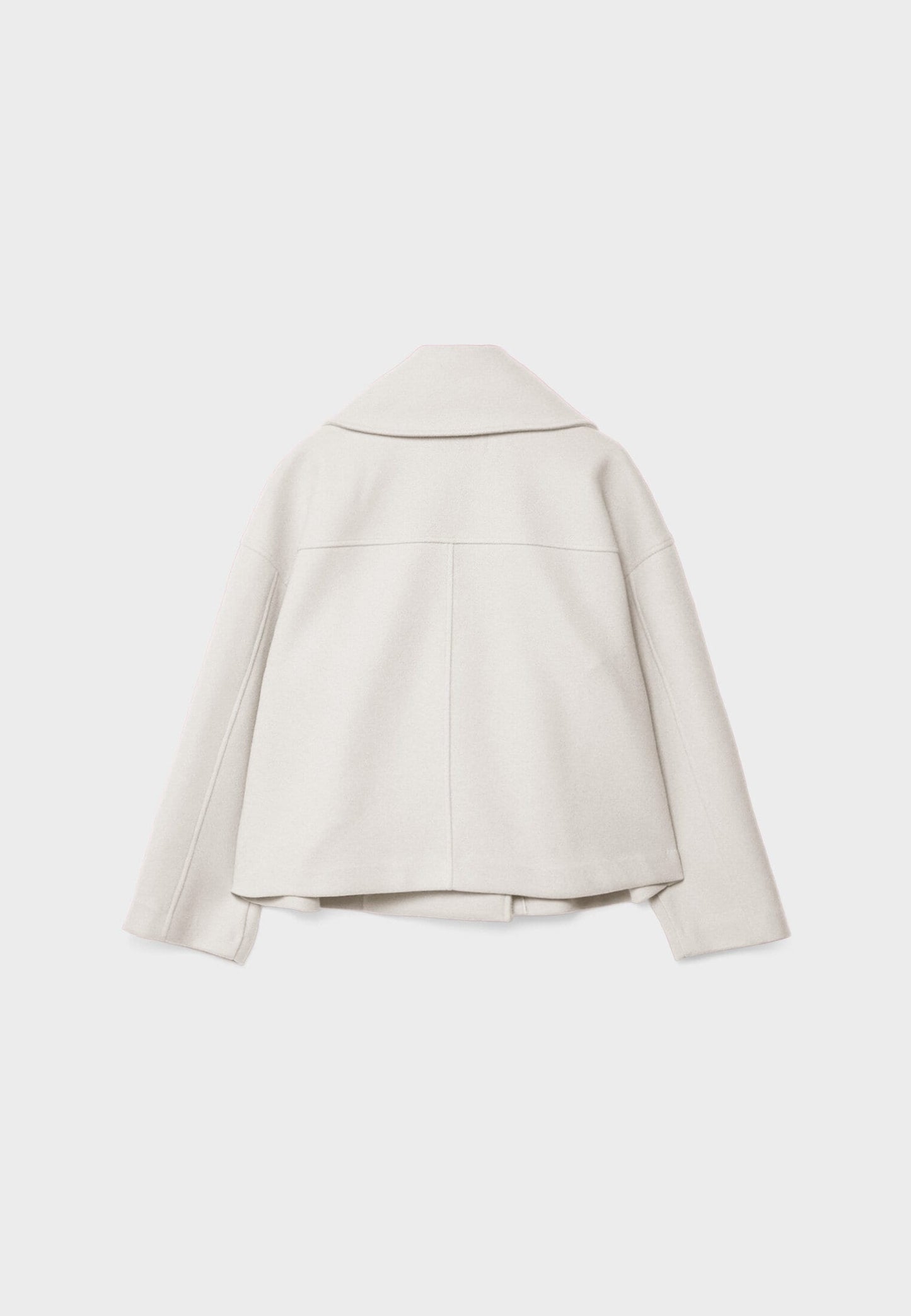 Gekürzter, gemütlicher Trenchcoat