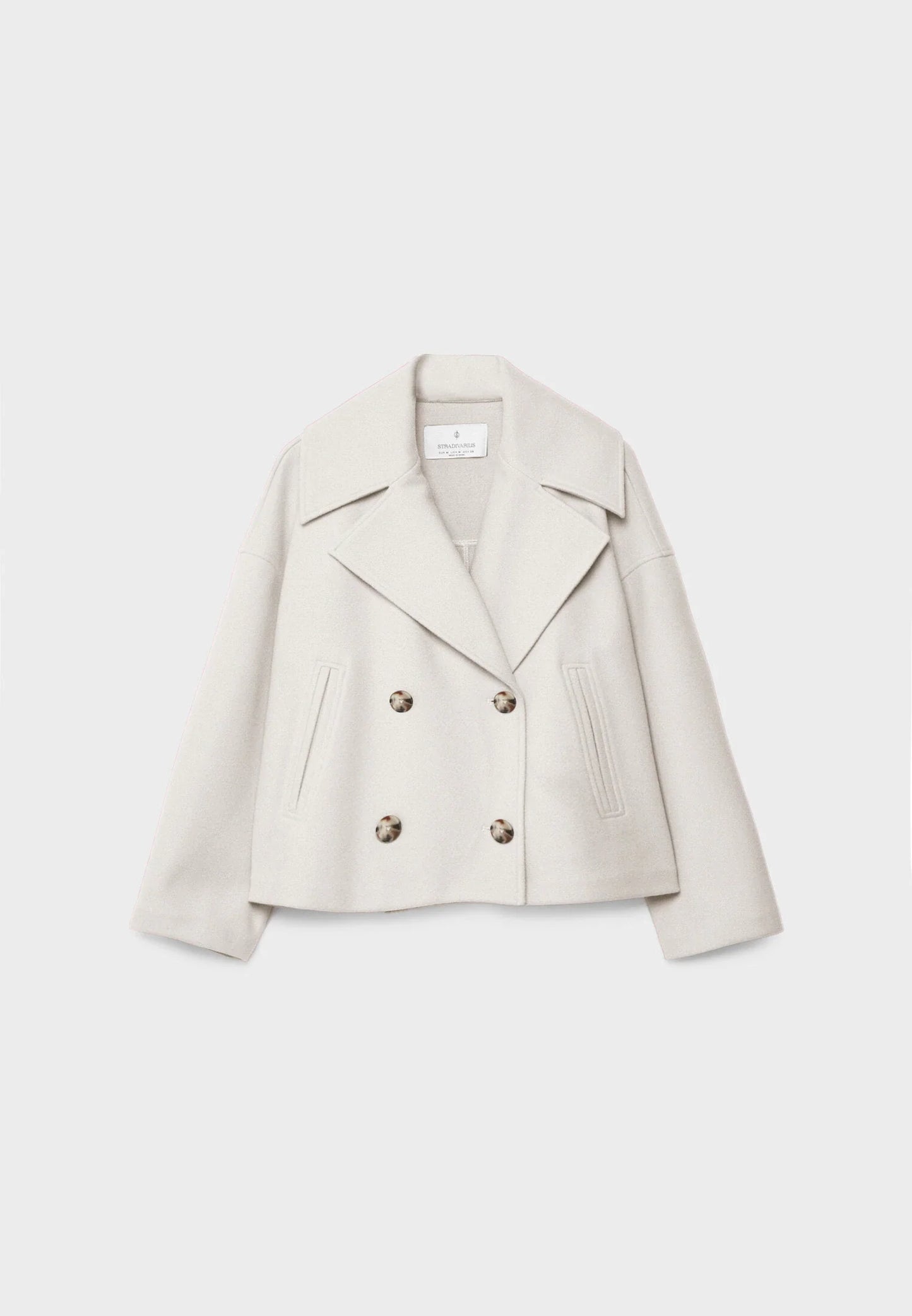 Gekürzter, gemütlicher Trenchcoat